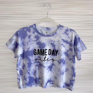 Game Day Vibes Dri Fit Crop Top | SIZE S